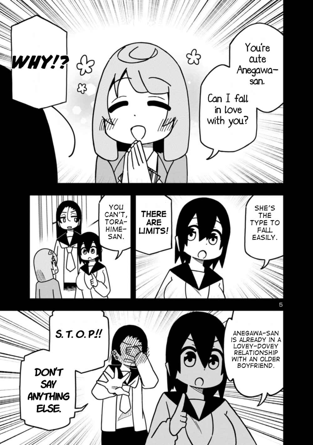 Page 5 Chapter 77 Kawaii Kouhai ni Iwasaretai