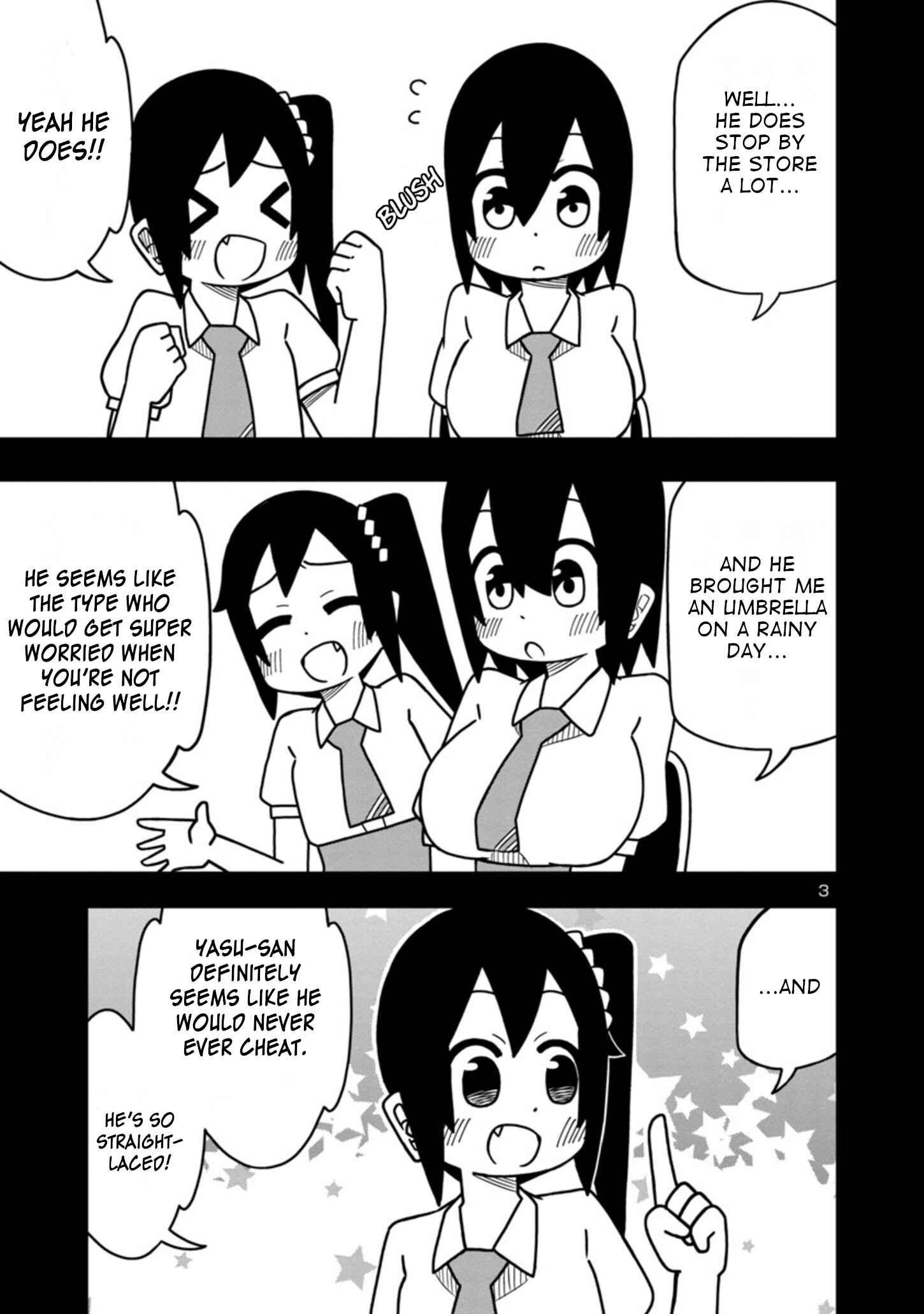 Page 3 Chapter 50 Kawaii Kouhai ni Iwasaretai