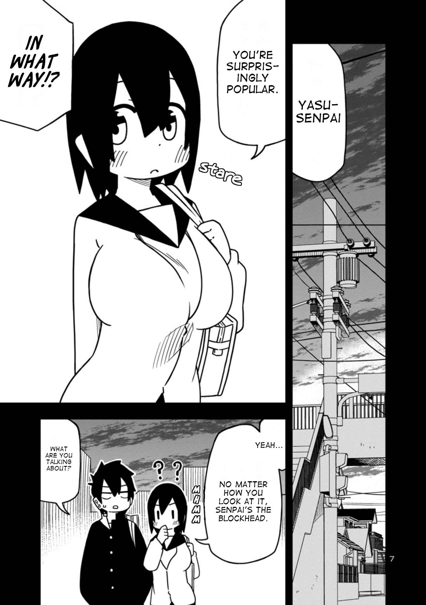 Page 7 Chapter 50 Kawaii Kouhai ni Iwasaretai