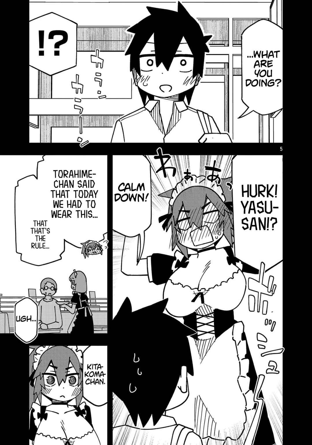 Page 5 Chapter 136 Kawaii Kouhai ni Iwasaretai