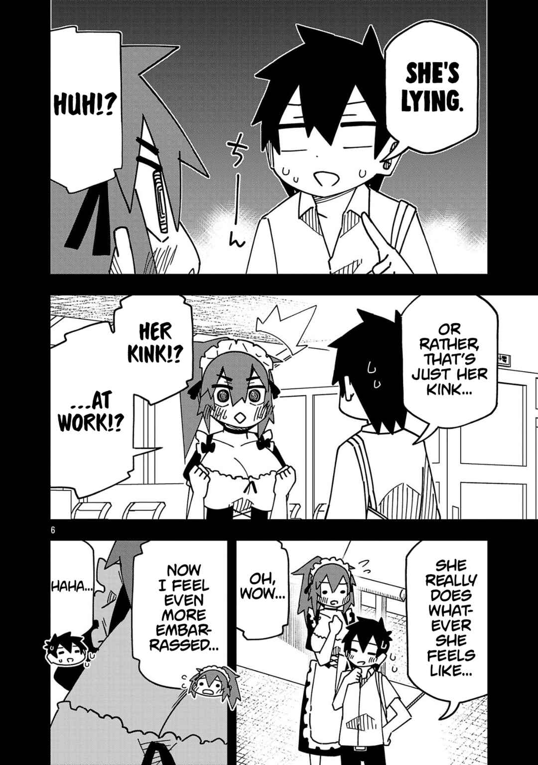 Page 6 Chapter 136 Kawaii Kouhai ni Iwasaretai