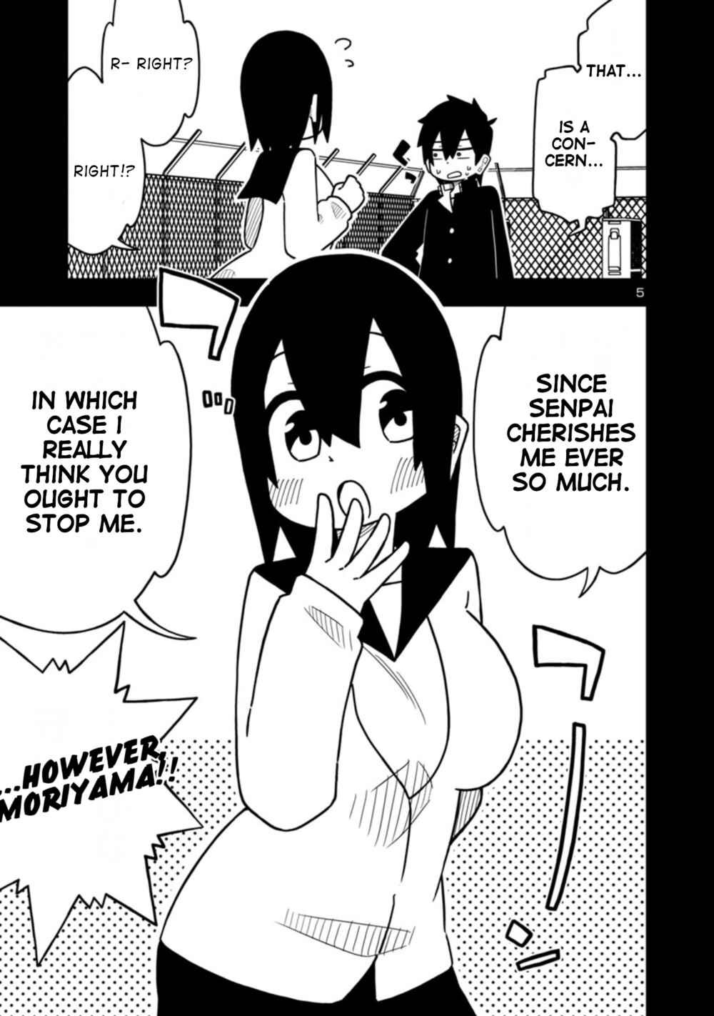 Page 5 Chapter 63 Kawaii Kouhai ni Iwasaretai