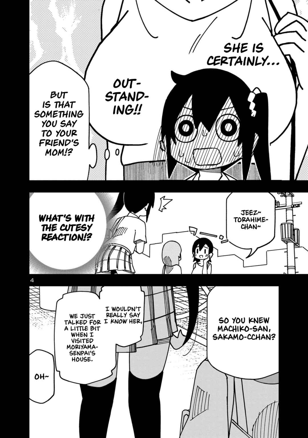 Page 4 Chapter 108 Kawaii Kouhai ni Iwasaretai