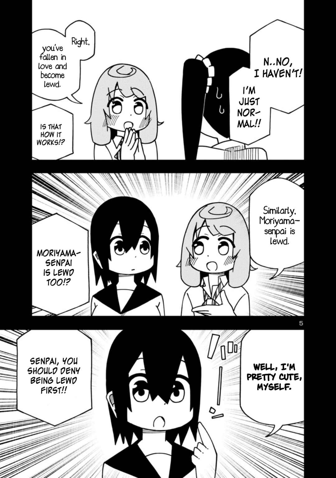 Page 5 Chapter 90 Kawaii Kouhai ni Iwasaretai