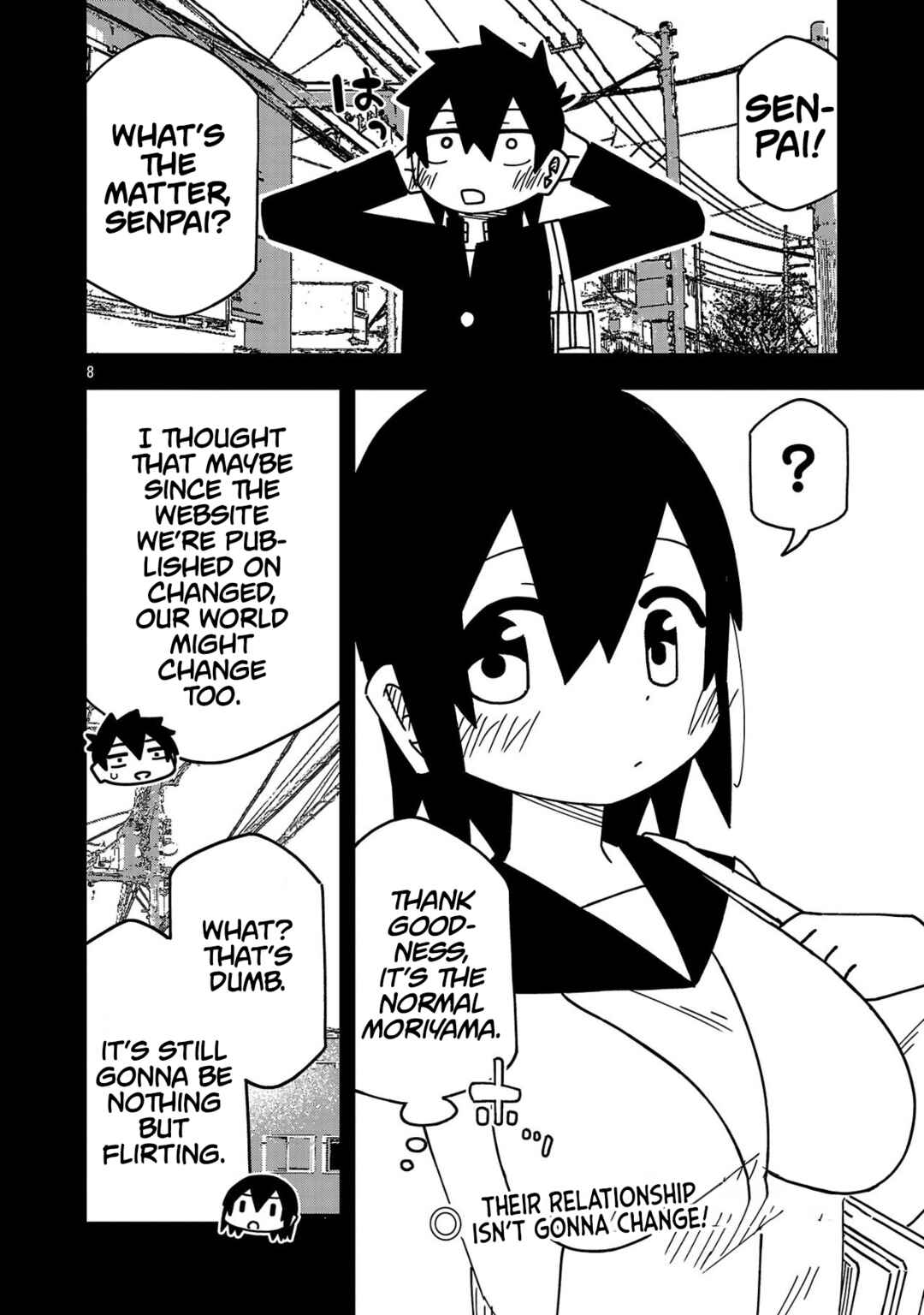 Page 8 Chapter 128 Kawaii Kouhai ni Iwasaretai