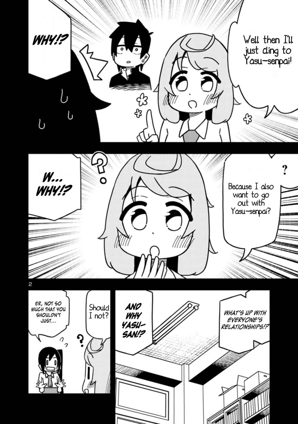 Page 2 Chapter 68 Kawaii Kouhai ni Iwasaretai