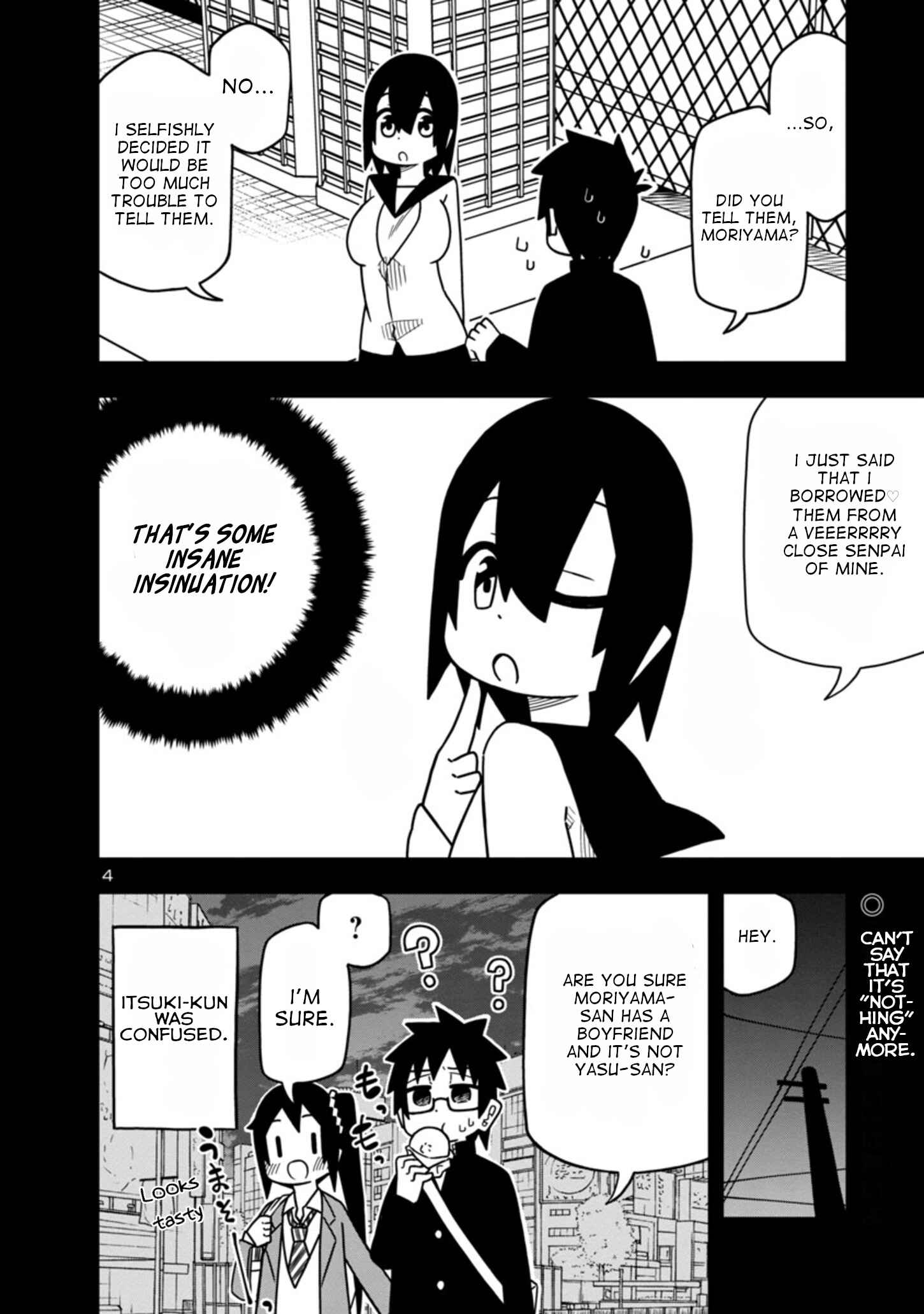 Page 4 Chapter 55 Kawaii Kouhai ni Iwasaretai