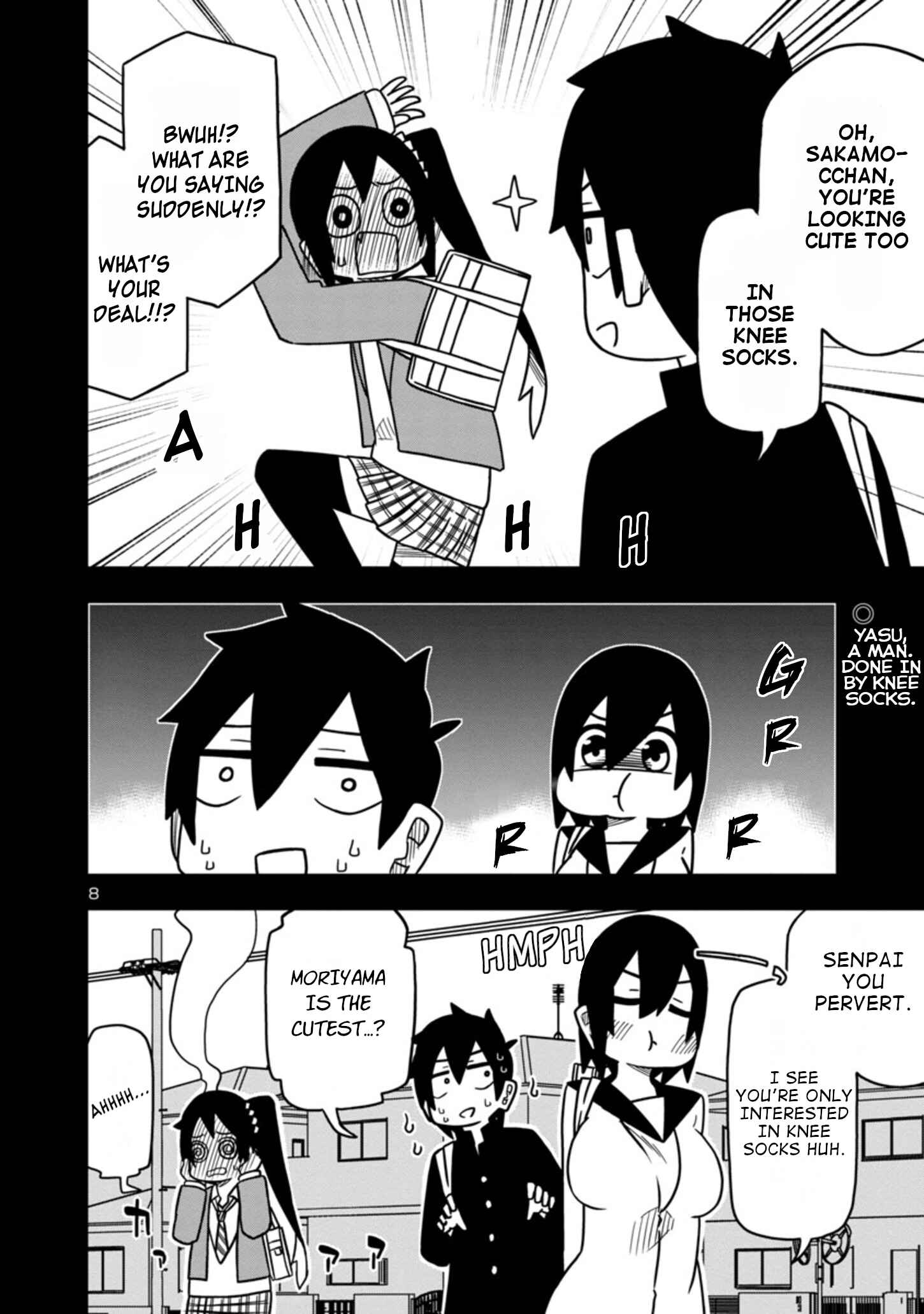 Page 8 Chapter 52 Kawaii Kouhai ni Iwasaretai