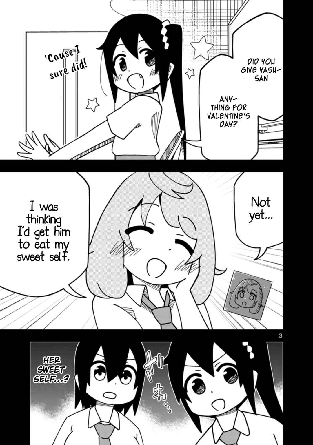Page 3 Chapter 97 Kawaii Kouhai ni Iwasaretai
