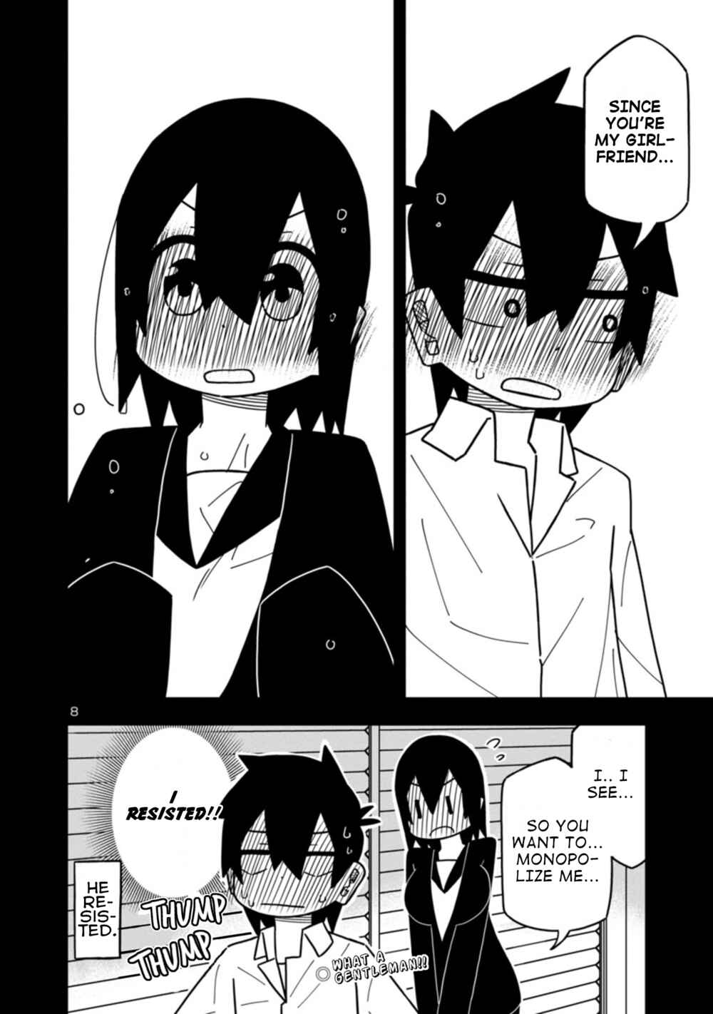 Page 8 Chapter 80 Kawaii Kouhai ni Iwasaretai