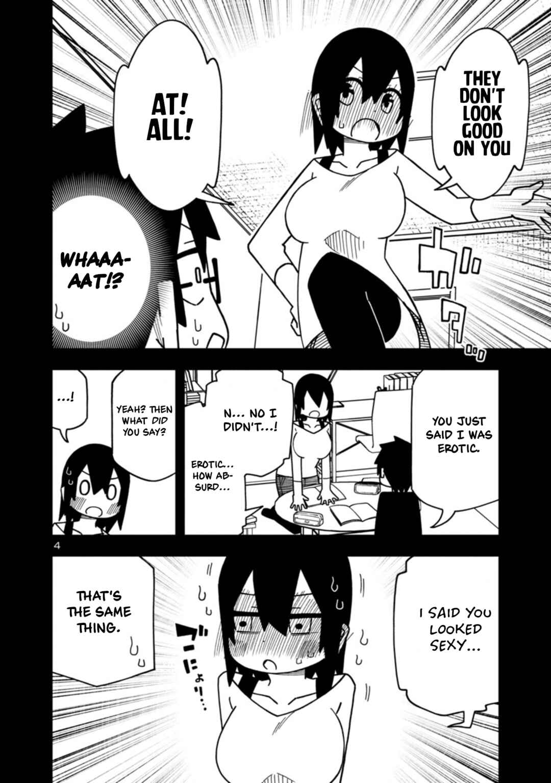 Page 4 Chapter 92 Kawaii Kouhai ni Iwasaretai