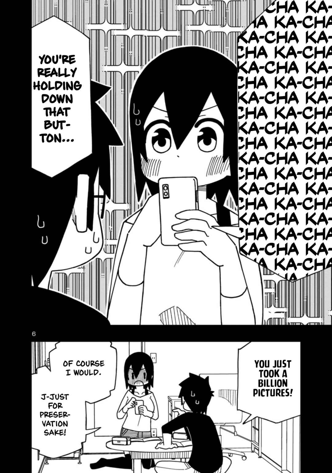 Page 6 Chapter 92 Kawaii Kouhai ni Iwasaretai