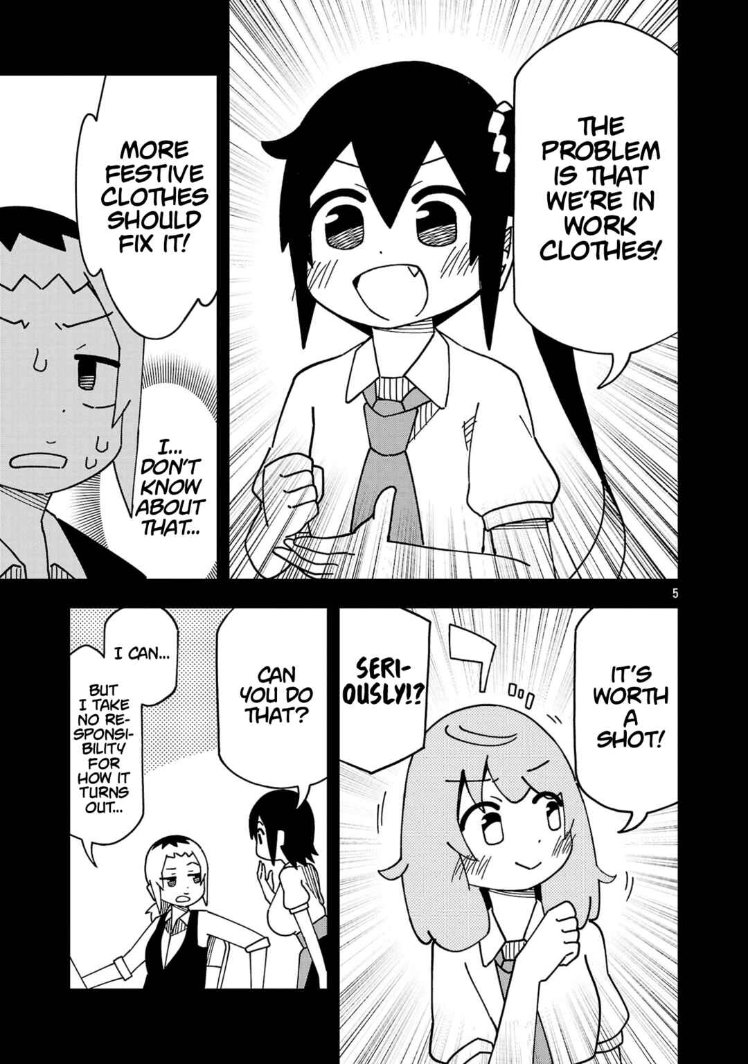 Page 5 Chapter 124 Kawaii Kouhai ni Iwasaretai
