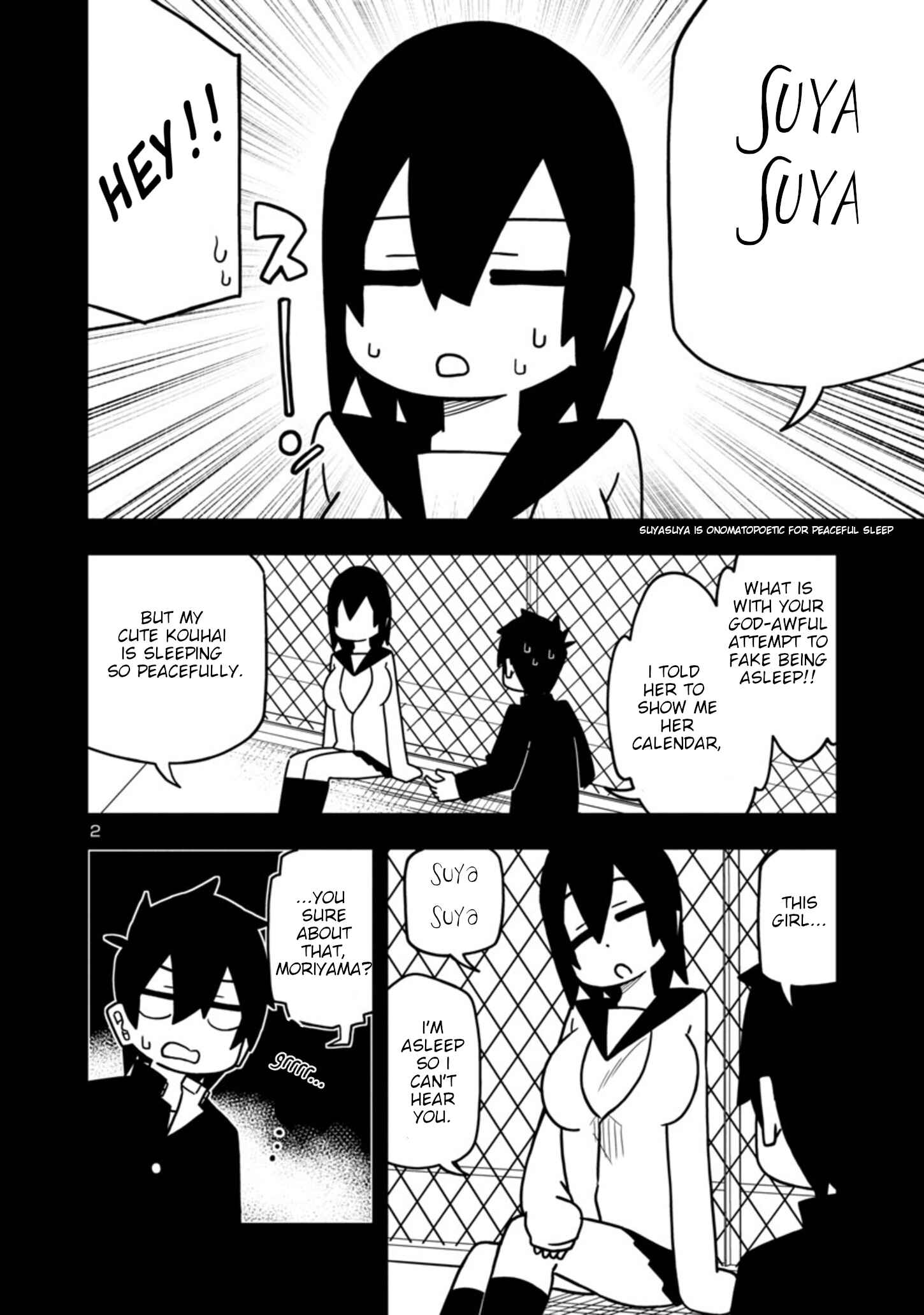 Page 2 Chapter 59 Kawaii Kouhai ni Iwasaretai