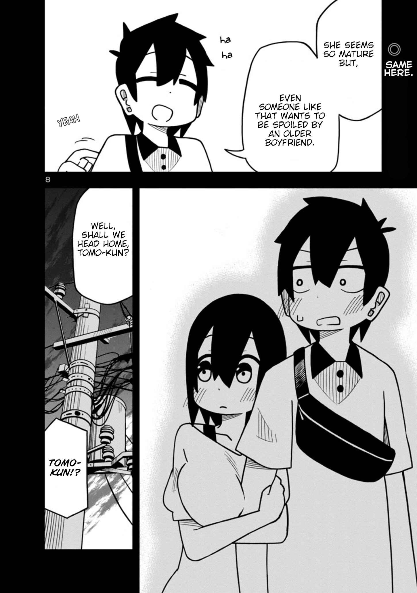 Page 8 Chapter 44 Kawaii Kouhai ni Iwasaretai