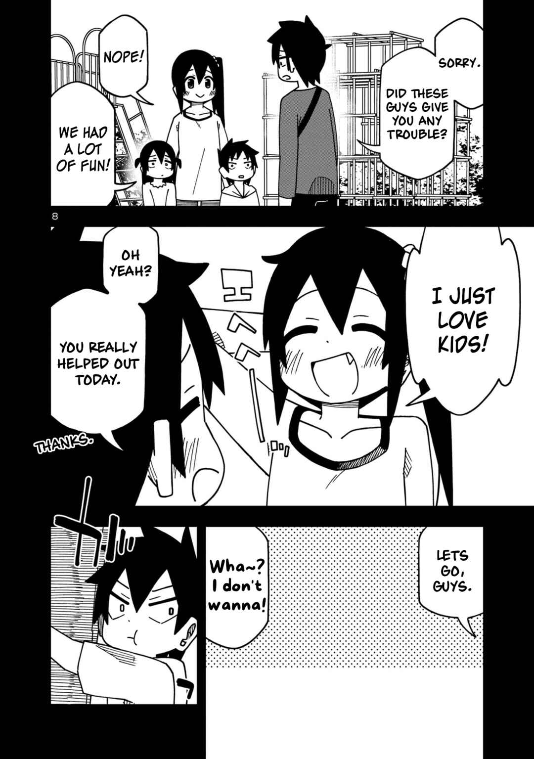 Page 8 Chapter 98 Kawaii Kouhai ni Iwasaretai