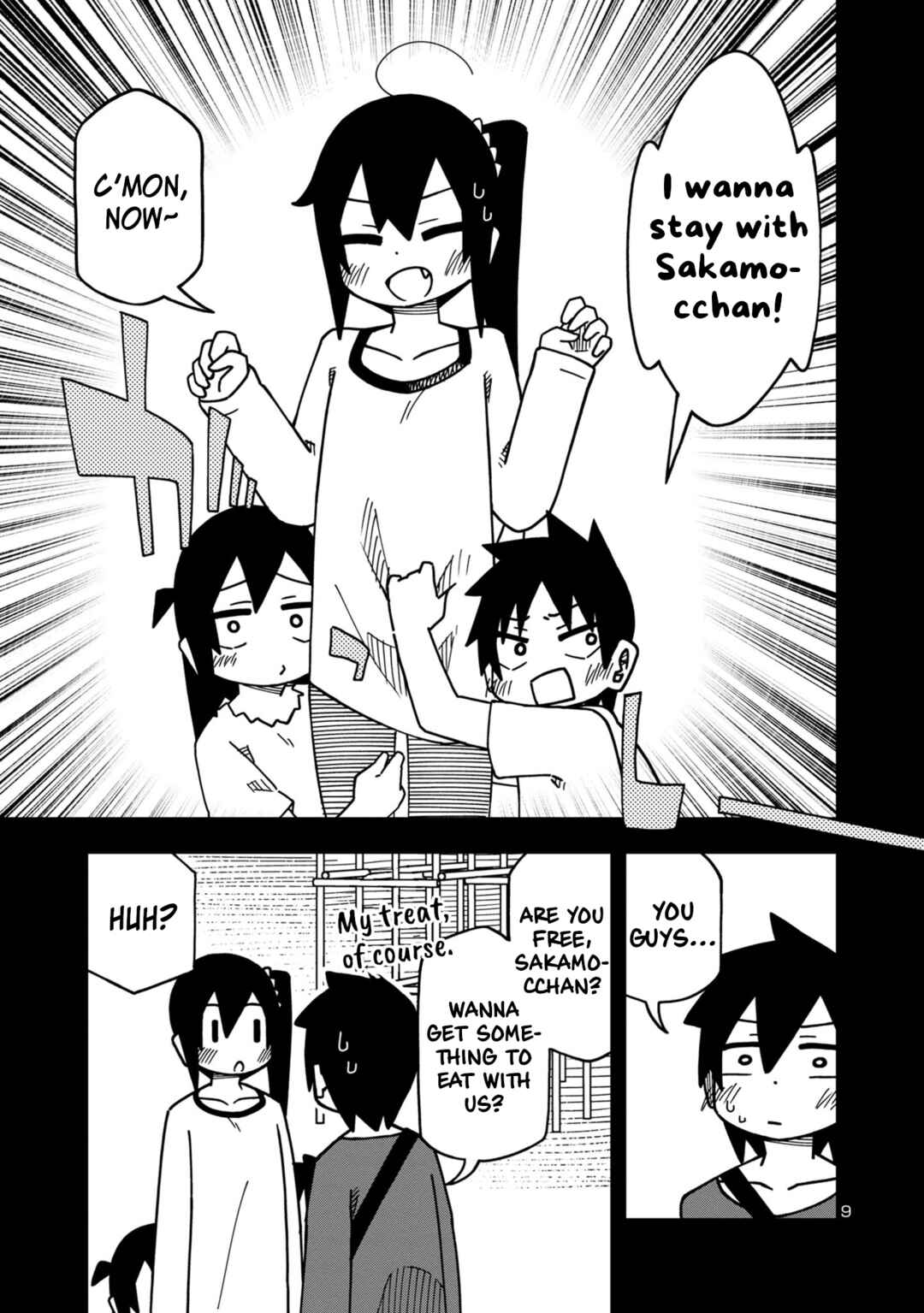 Page 9 Chapter 98 Kawaii Kouhai ni Iwasaretai