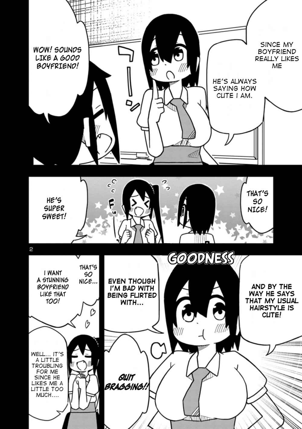 Page 2 Chapter 64 Kawaii Kouhai ni Iwasaretai