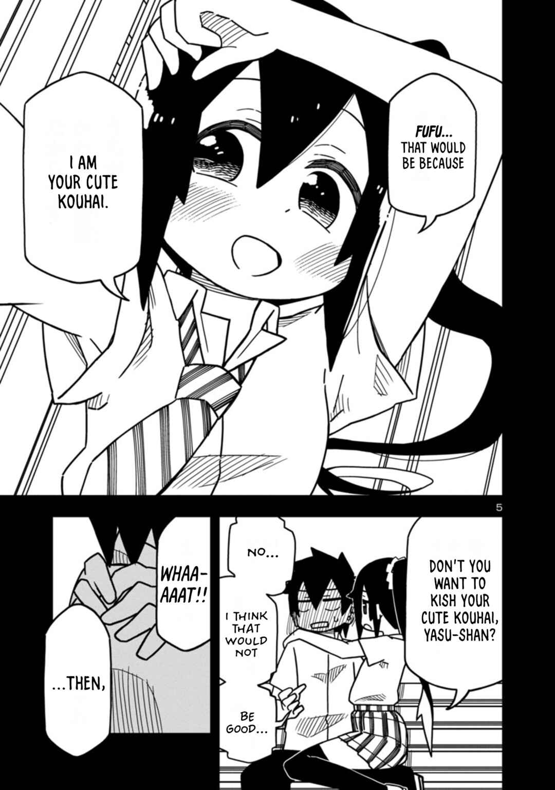 Page 5 Chapter 87 Kawaii Kouhai ni Iwasaretai