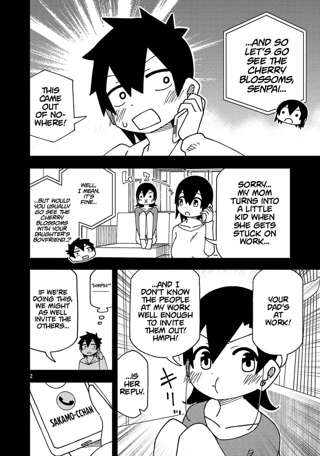 Page 2 Chapter 126 Kawaii Kouhai ni Iwasaretai
