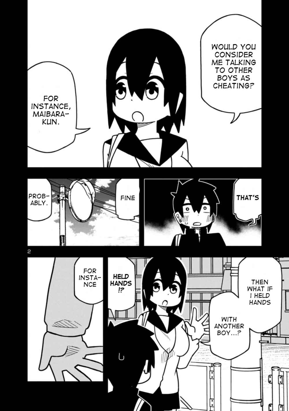 Page 2 Chapter 74 Kawaii Kouhai ni Iwasaretai