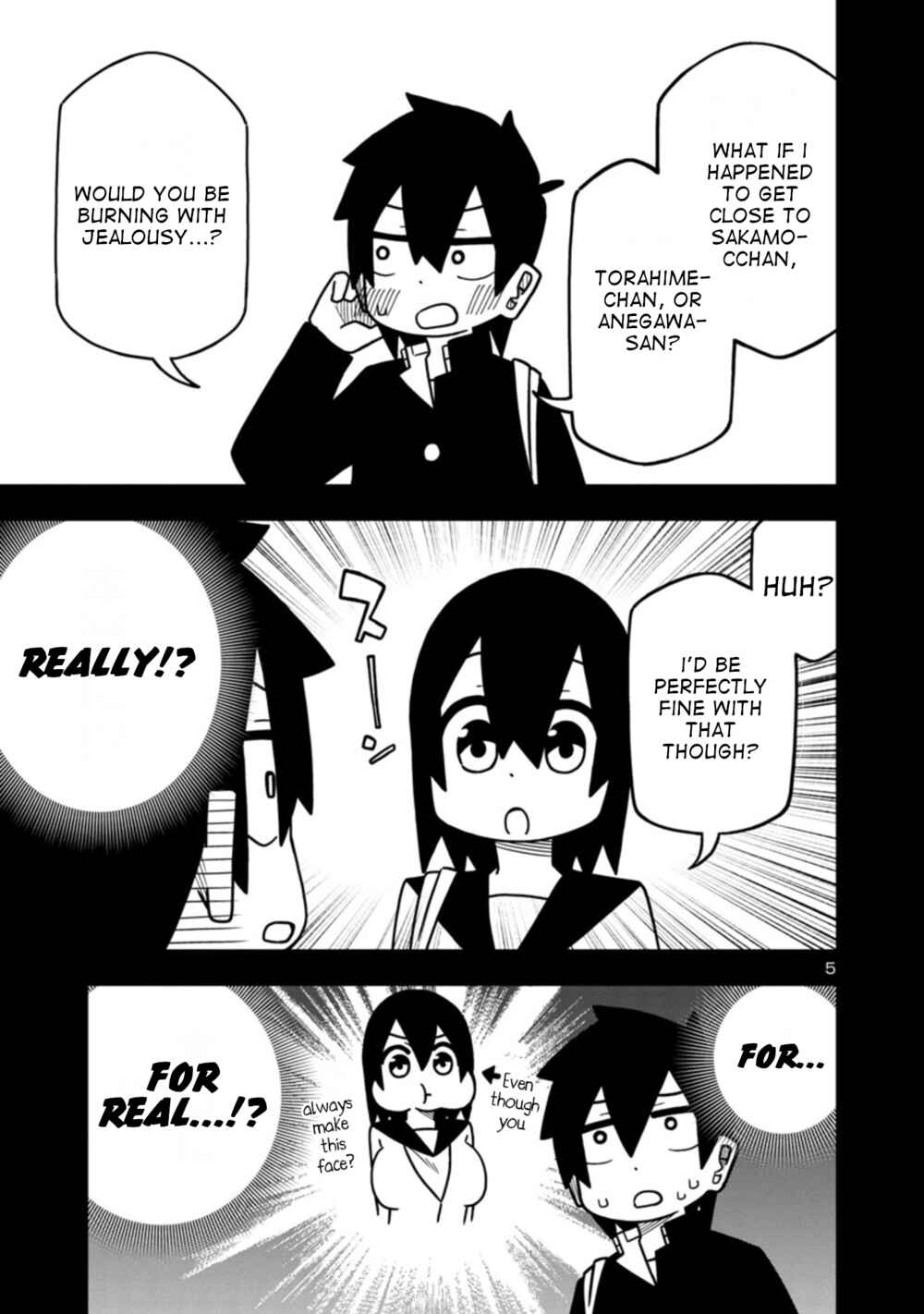Page 5 Chapter 74 Kawaii Kouhai ni Iwasaretai