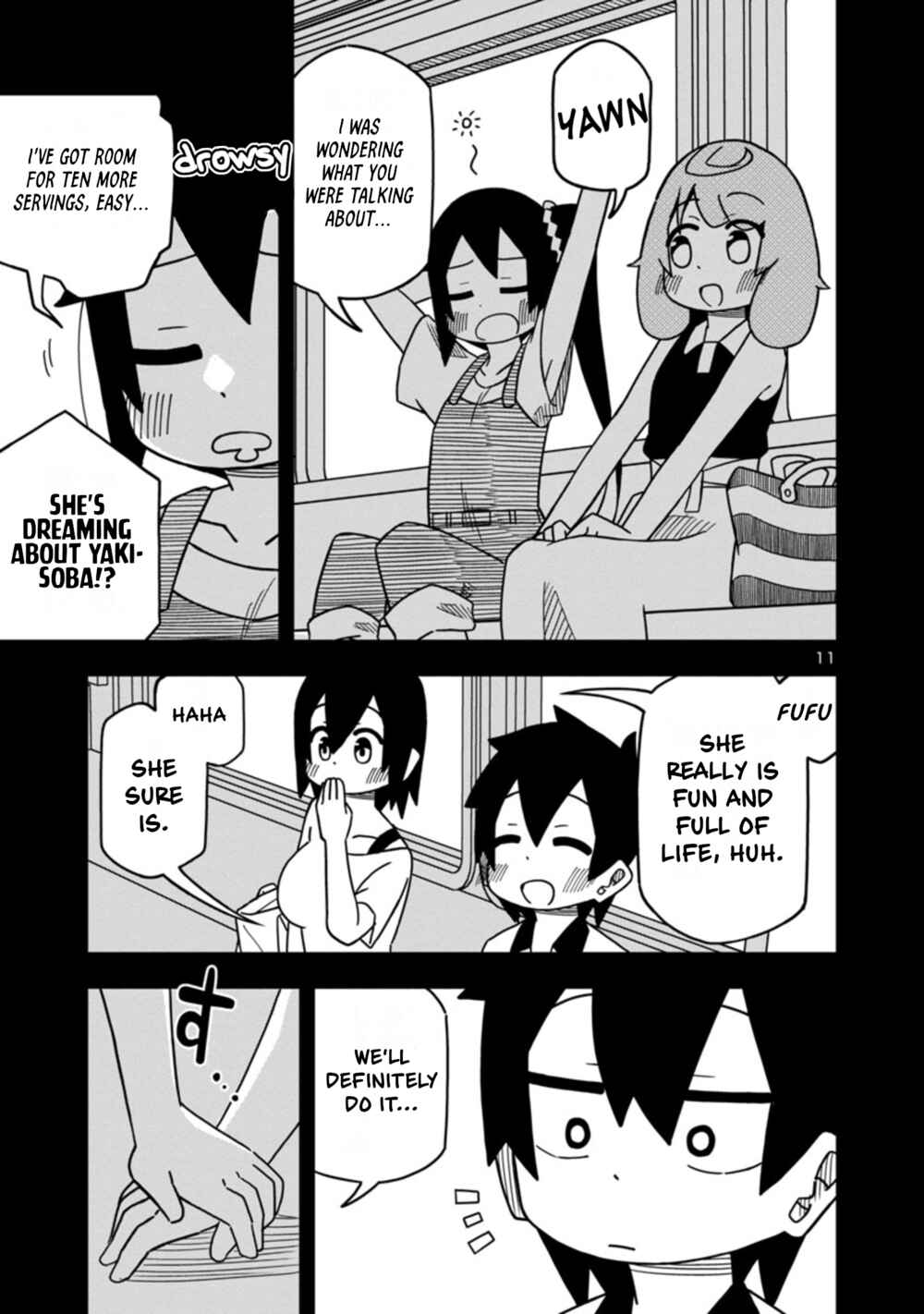 Page 11 Chapter 85 Kawaii Kouhai ni Iwasaretai