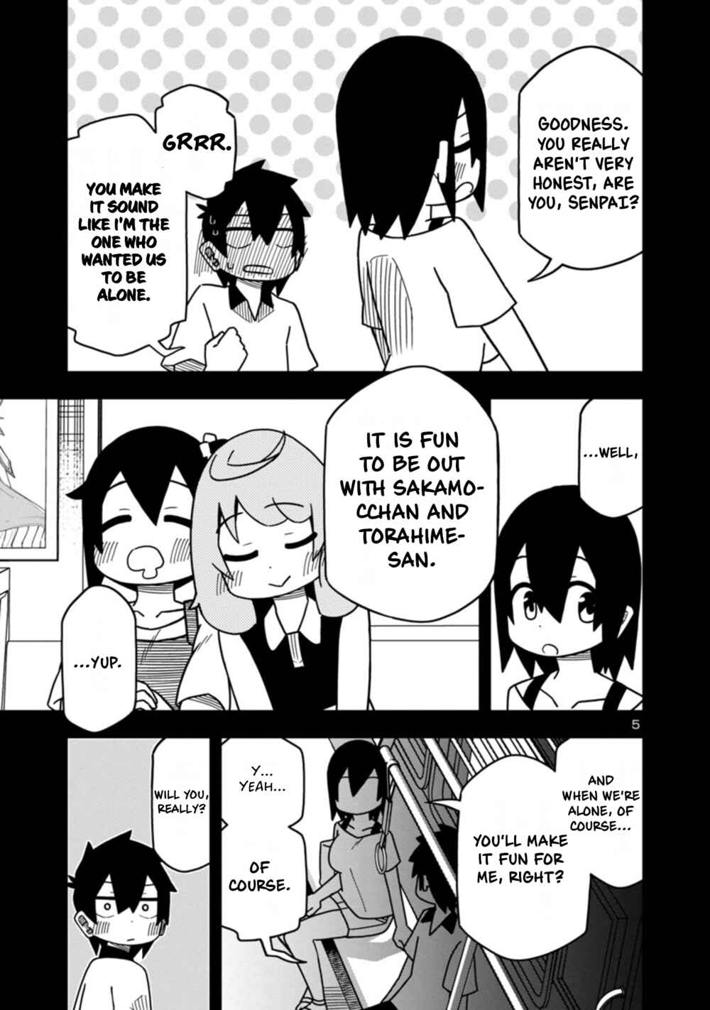 Page 5 Chapter 85 Kawaii Kouhai ni Iwasaretai