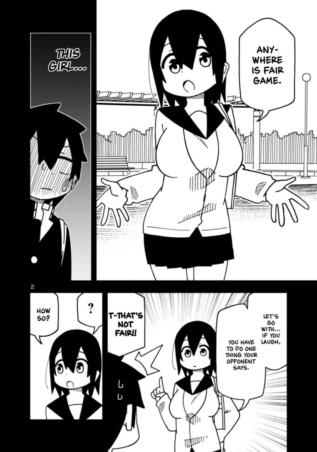 Page 2 Chapter 96 Kawaii Kouhai ni Iwasaretai