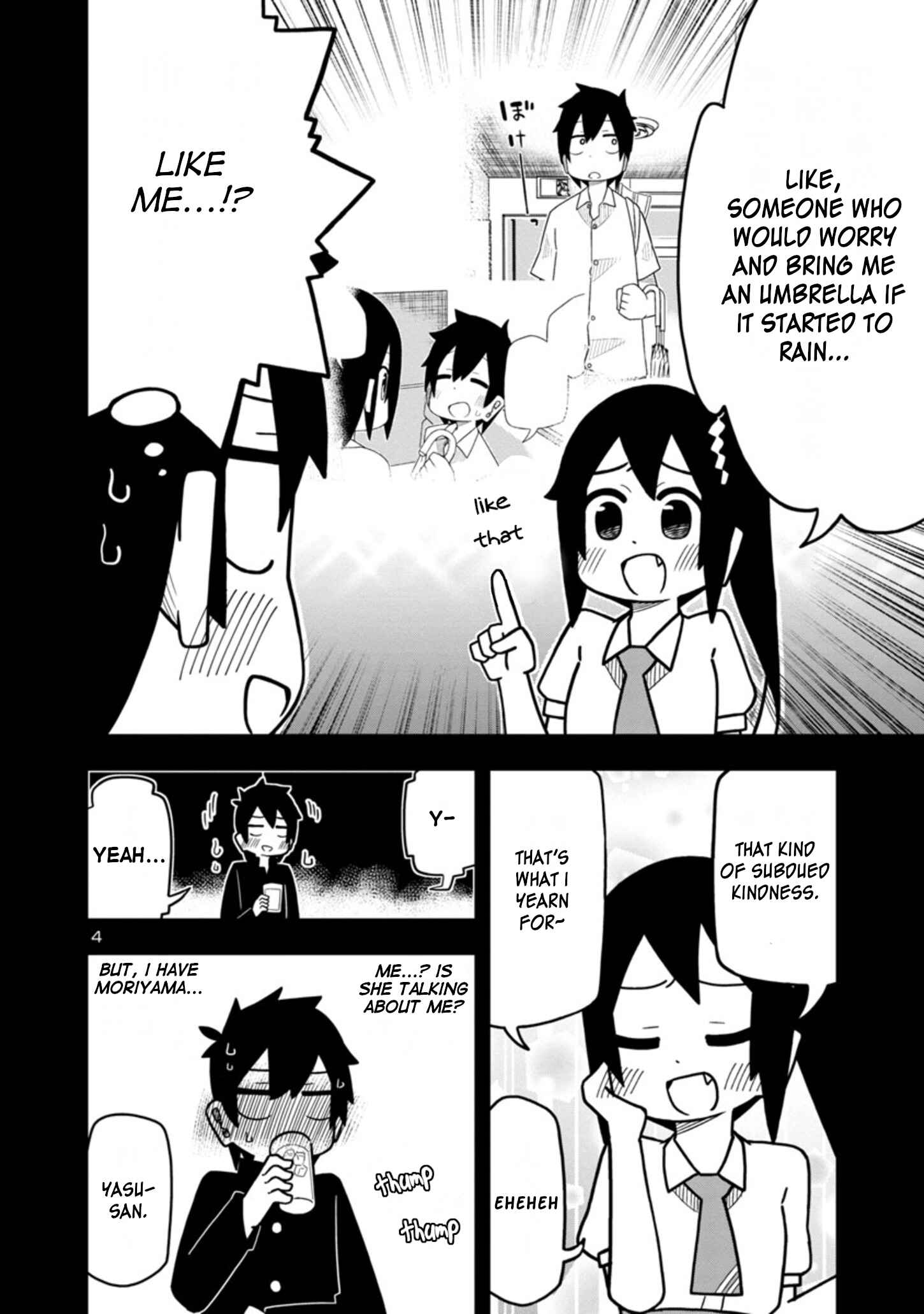 Page 4 Chapter 49 Kawaii Kouhai ni Iwasaretai