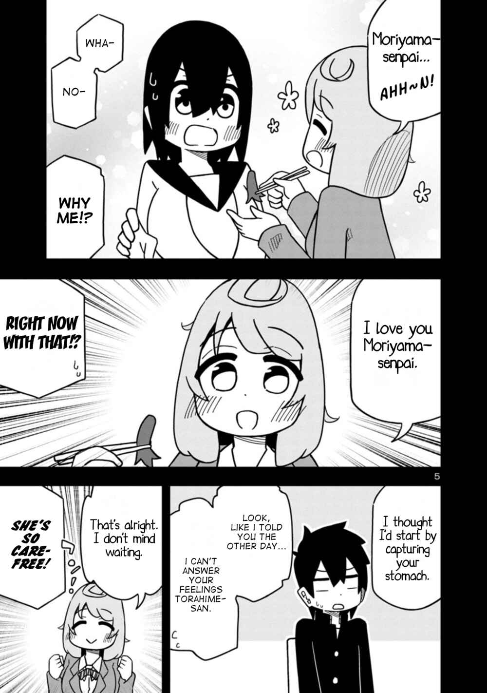Page 5 Chapter 67 Kawaii Kouhai ni Iwasaretai