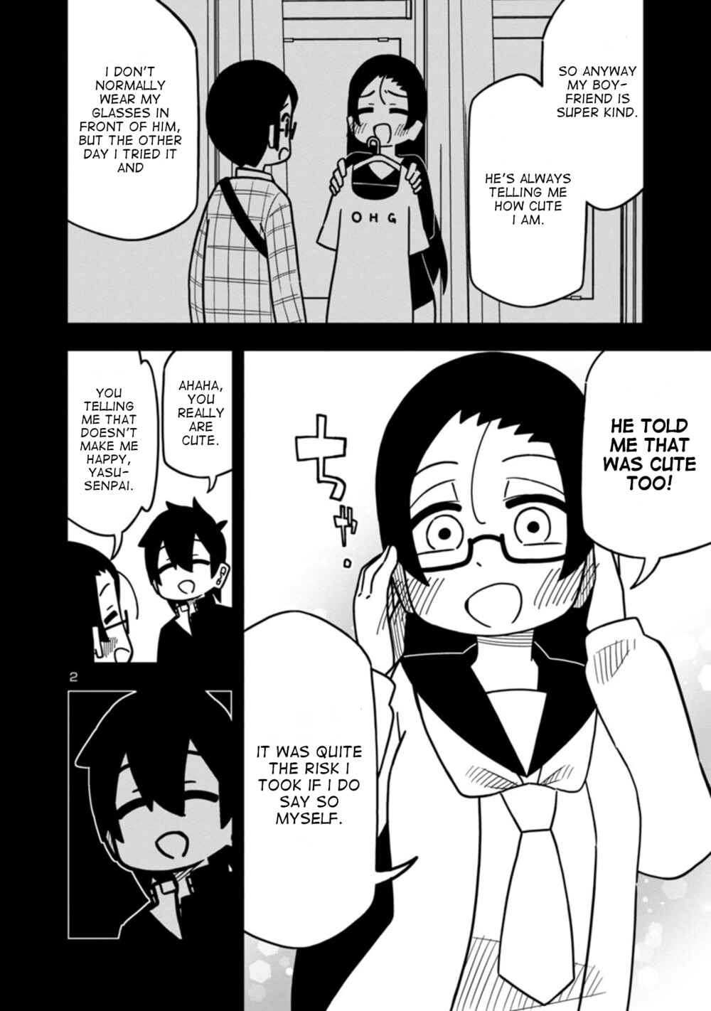 Page 2 Chapter 65 Kawaii Kouhai ni Iwasaretai