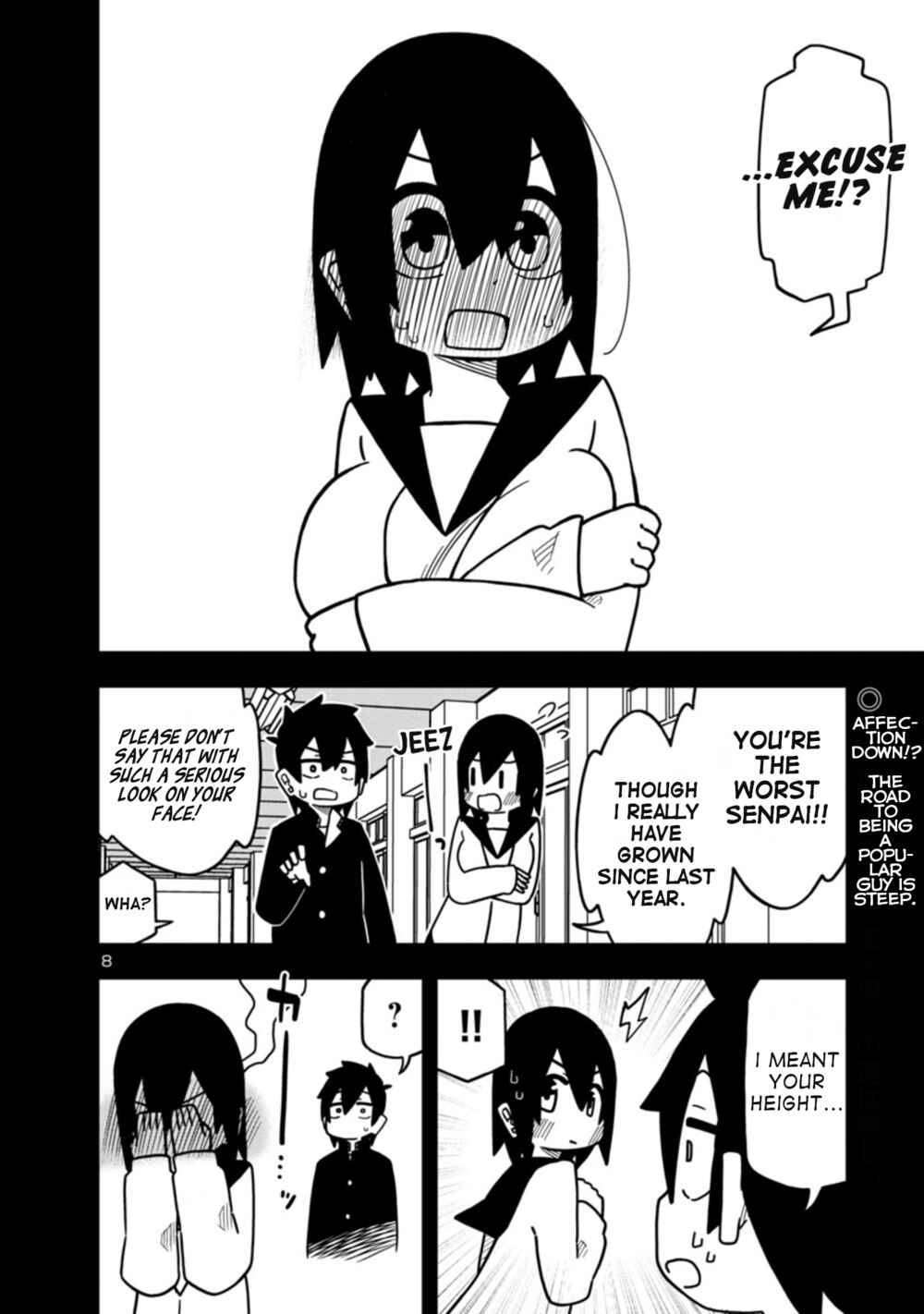 Page 8 Chapter 65 Kawaii Kouhai ni Iwasaretai