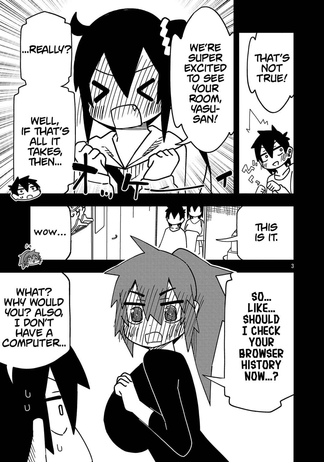 Page 3 Chapter 143 Kawaii Kouhai ni Iwasaretai