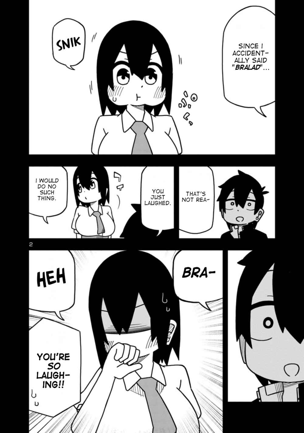 Page 2 Chapter 57 Kawaii Kouhai ni Iwasaretai