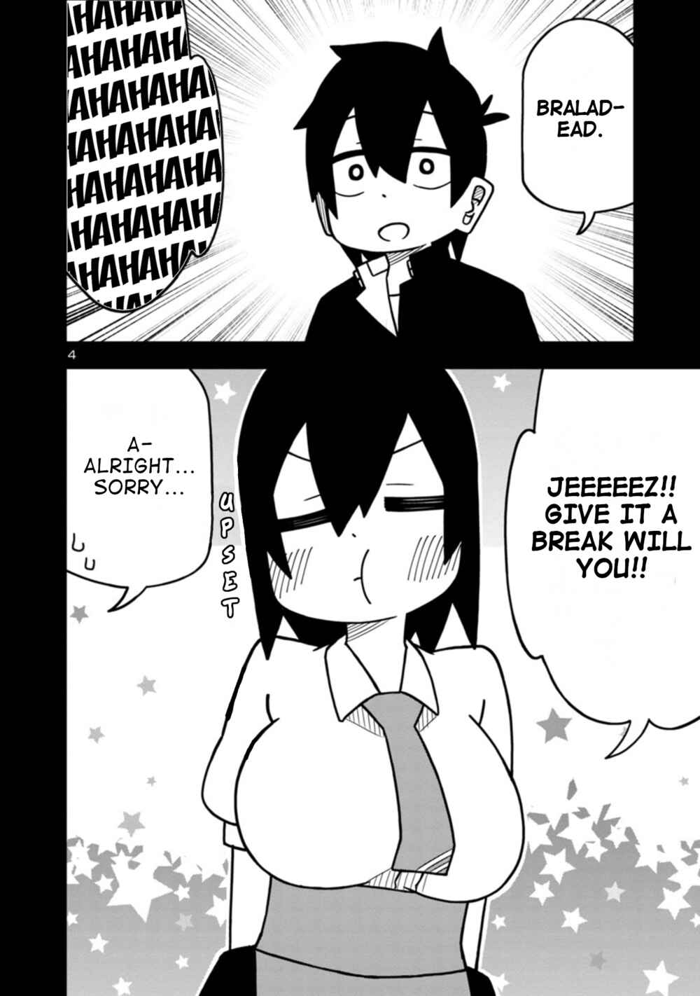 Page 4 Chapter 57 Kawaii Kouhai ni Iwasaretai
