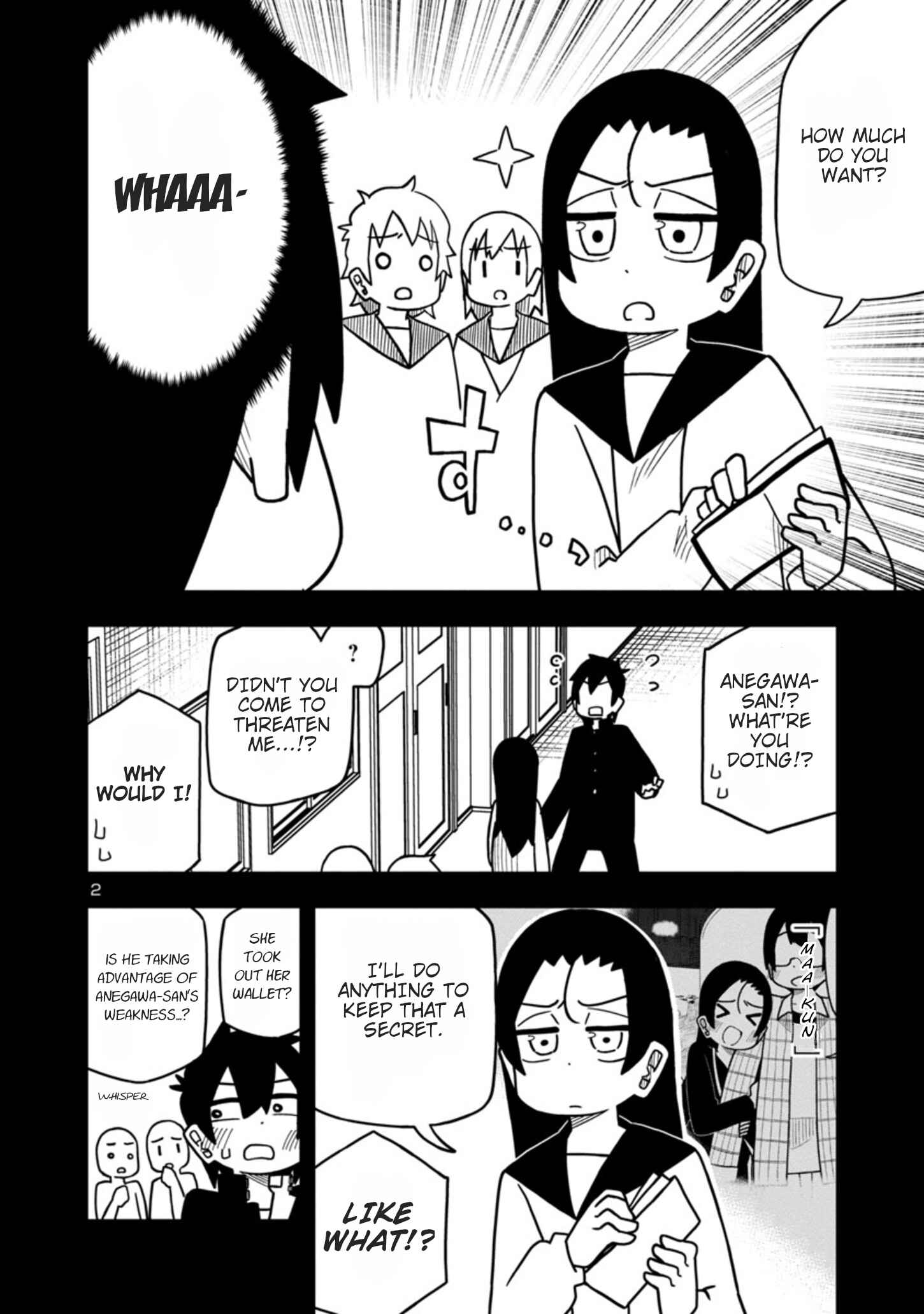 Page 2 Chapter 46 Kawaii Kouhai ni Iwasaretai