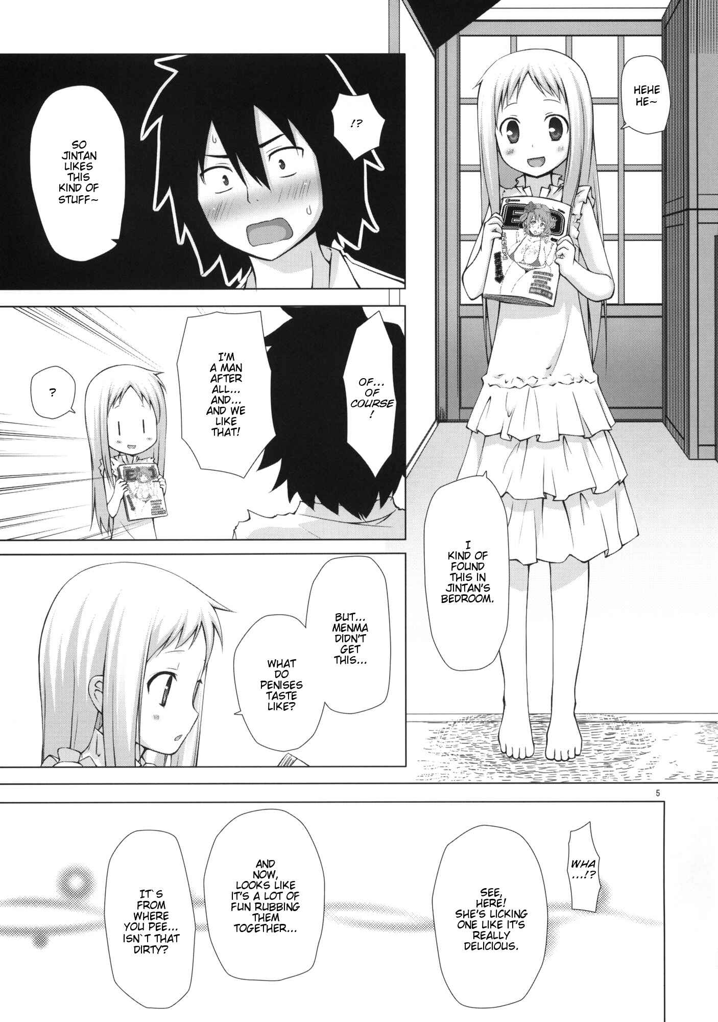 Page 4 Chapter Unknown_42a1 AnoHana - Douka Shiteru Mitai (Doujinshi)