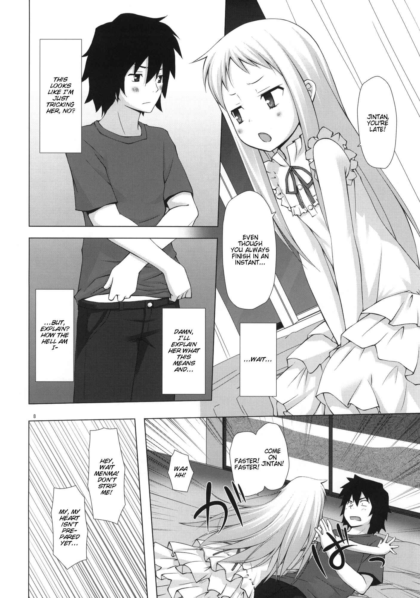 Page 7 Chapter Unknown_42a1 AnoHana - Douka Shiteru Mitai (Doujinshi)