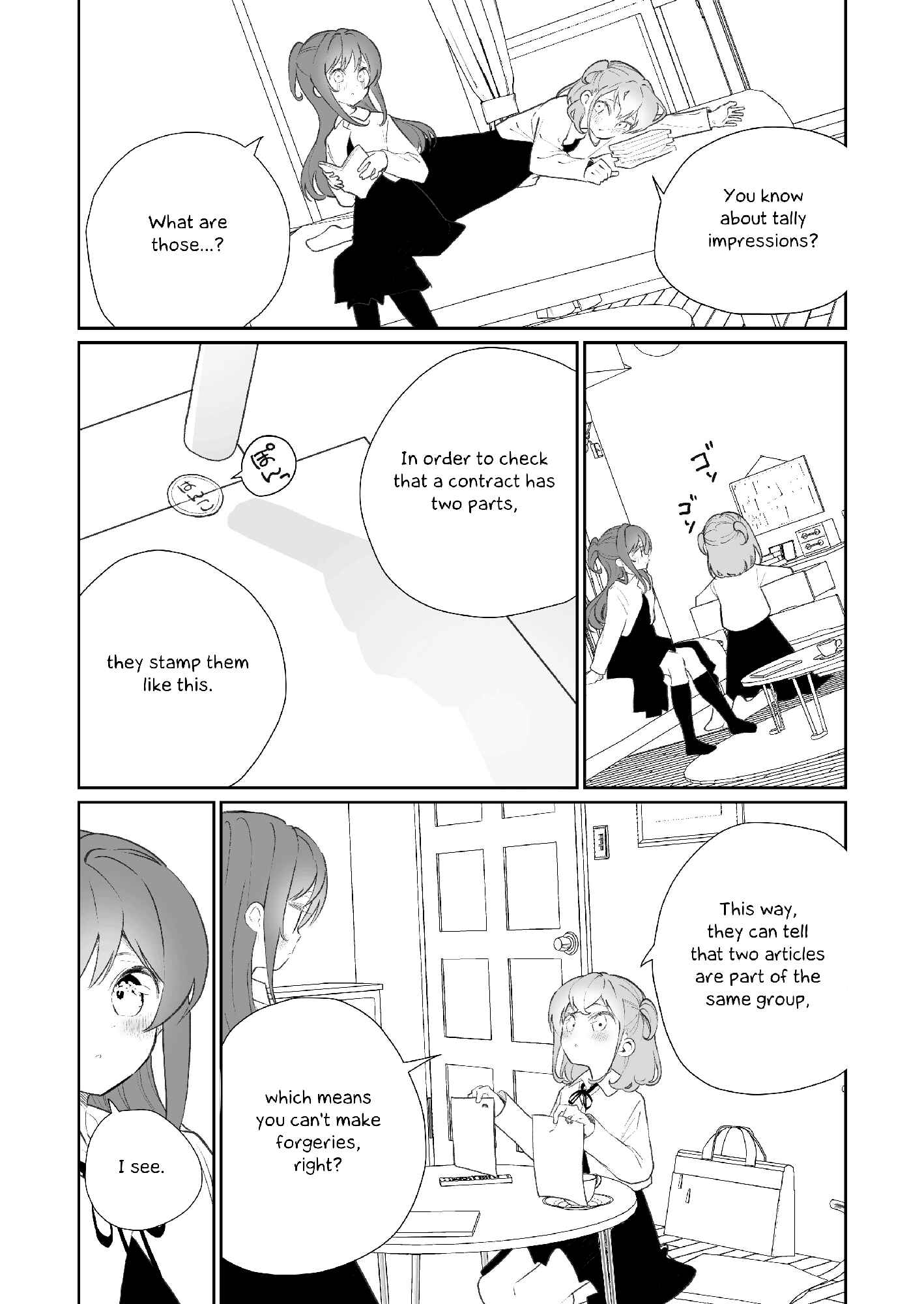 Page 1 Chapter Unknown_647f Yuri With Tally Impressions