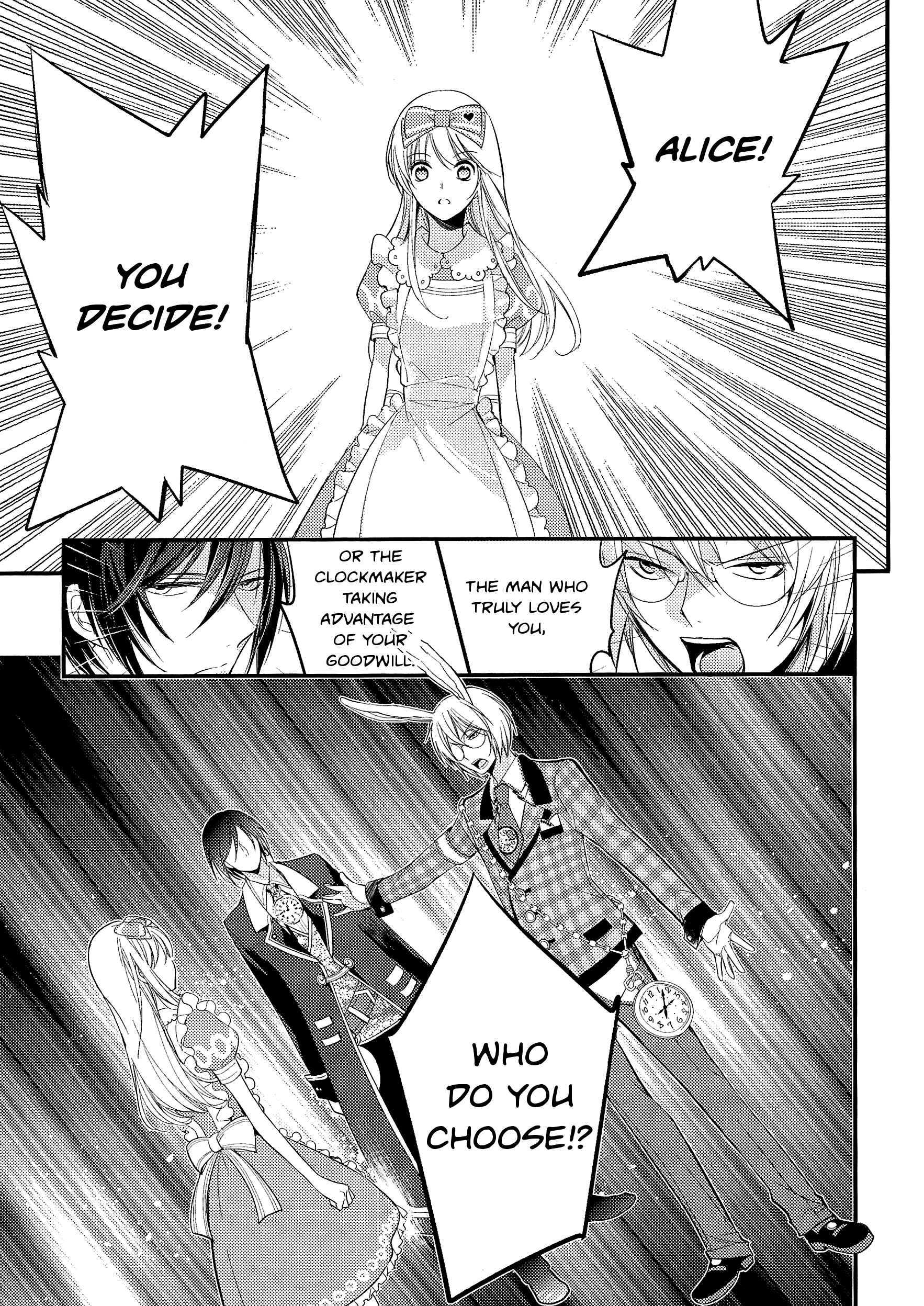 Page 11 Chapter 3.2 Alice in the Country of Hearts ~Wonderful Twin World~ Love, Storms, and Flower Clocks