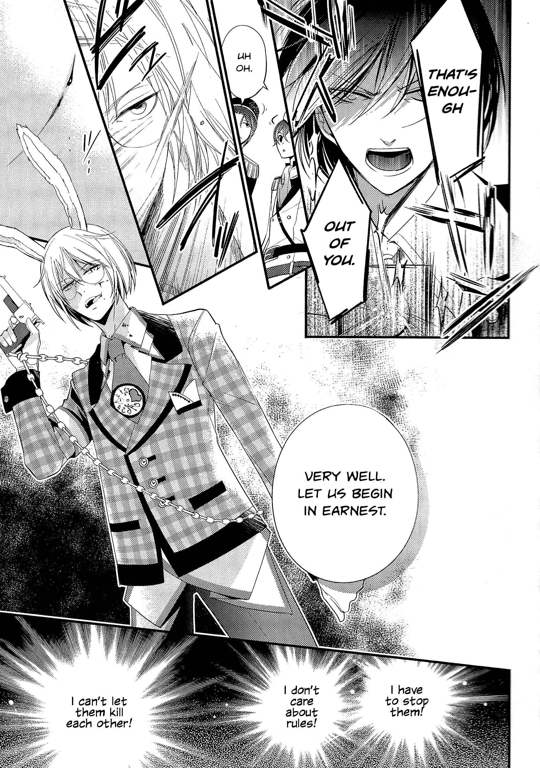 Page 3 Chapter 3.2 Alice in the Country of Hearts ~Wonderful Twin World~ Love, Storms, and Flower Clocks