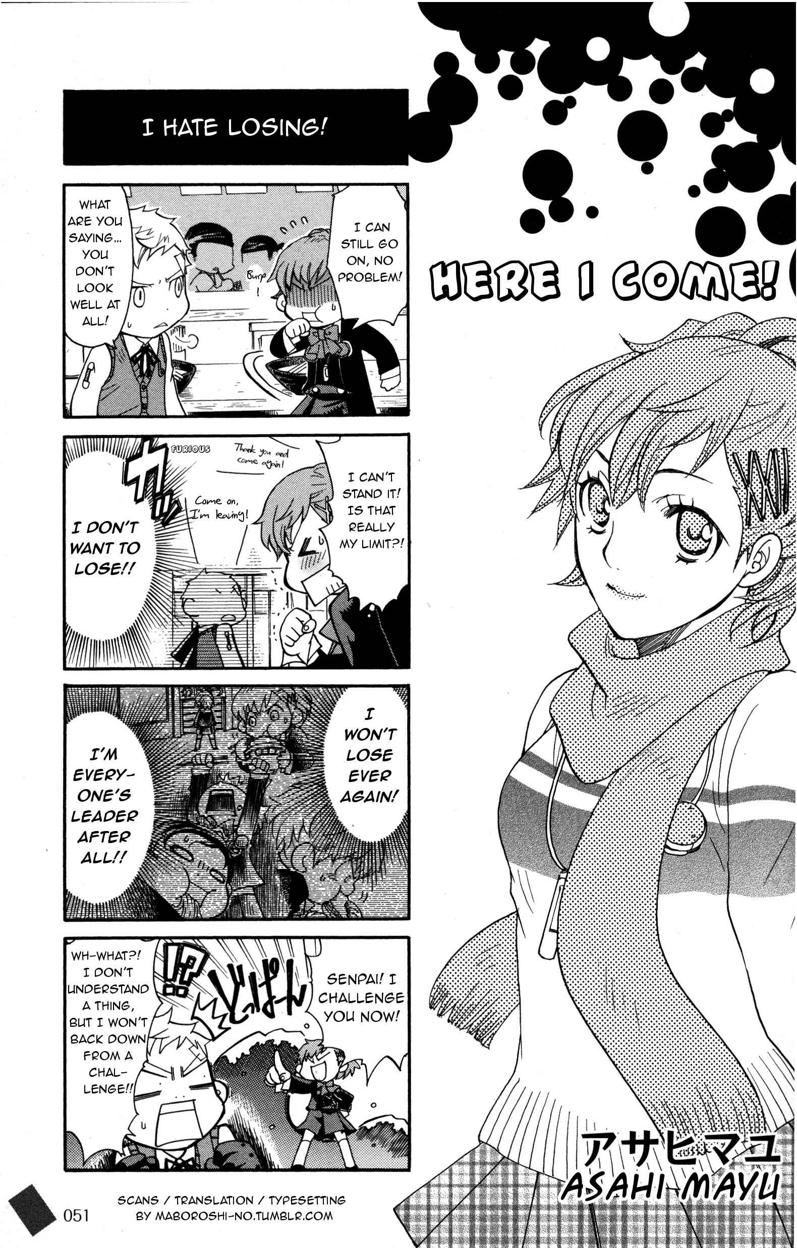 Page 1 Chapter 8 Persona 3 Portable 4Koma Maximum Boys Character Hen