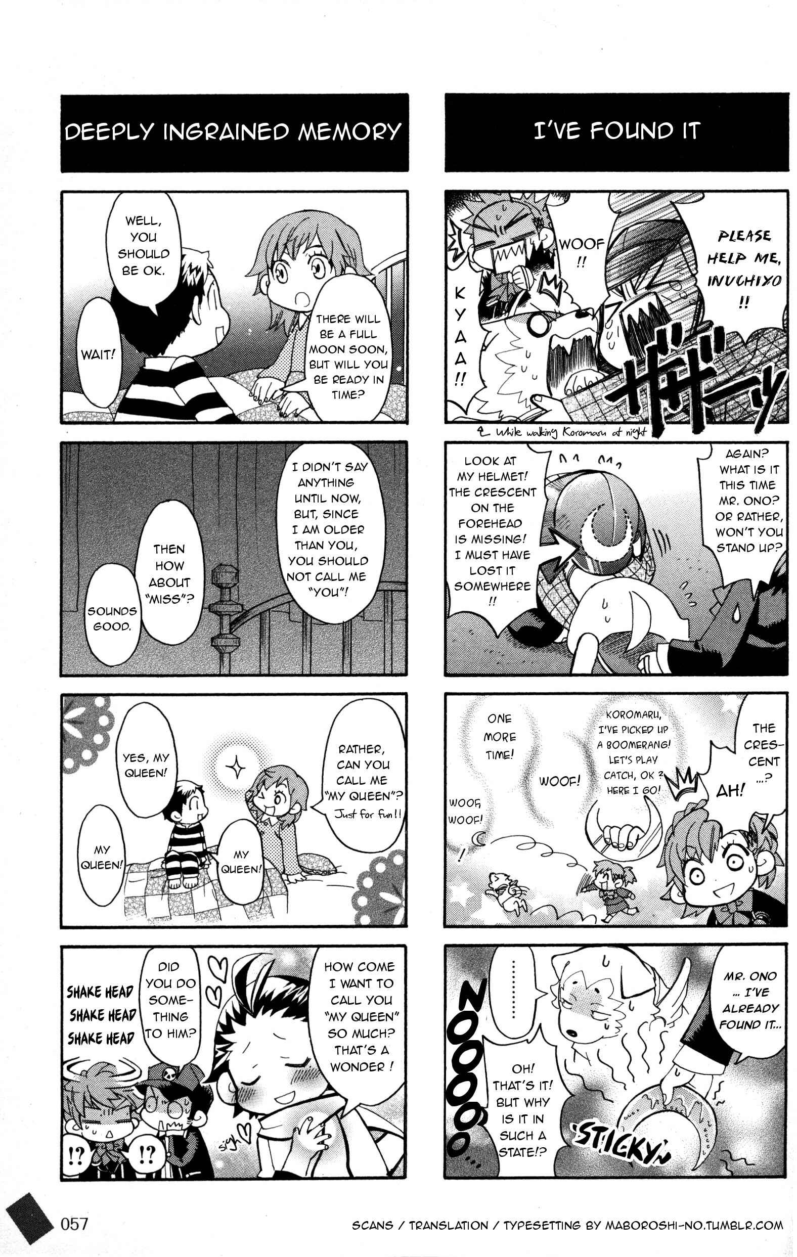 Page 7 Chapter 8 Persona 3 Portable 4Koma Maximum Boys Character Hen