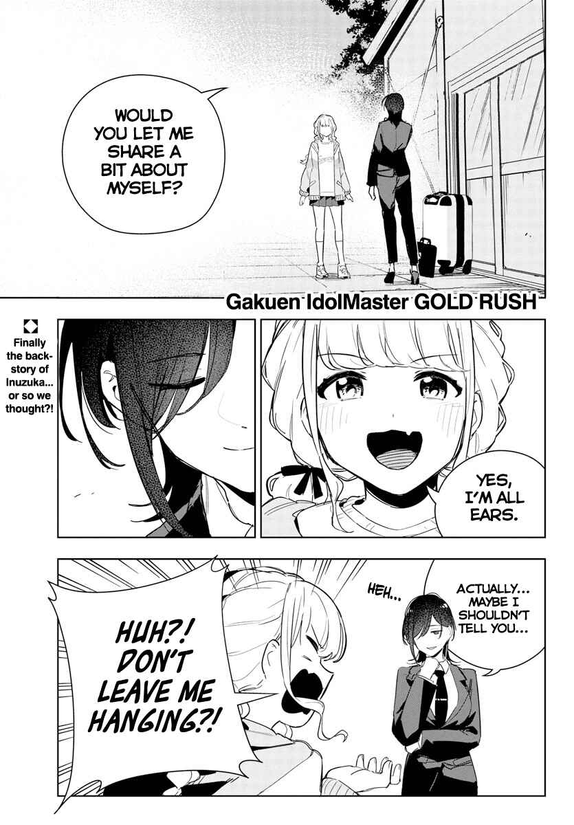 Page 1 Chapter 19 Gakuen Idolm@ster Gold Rush