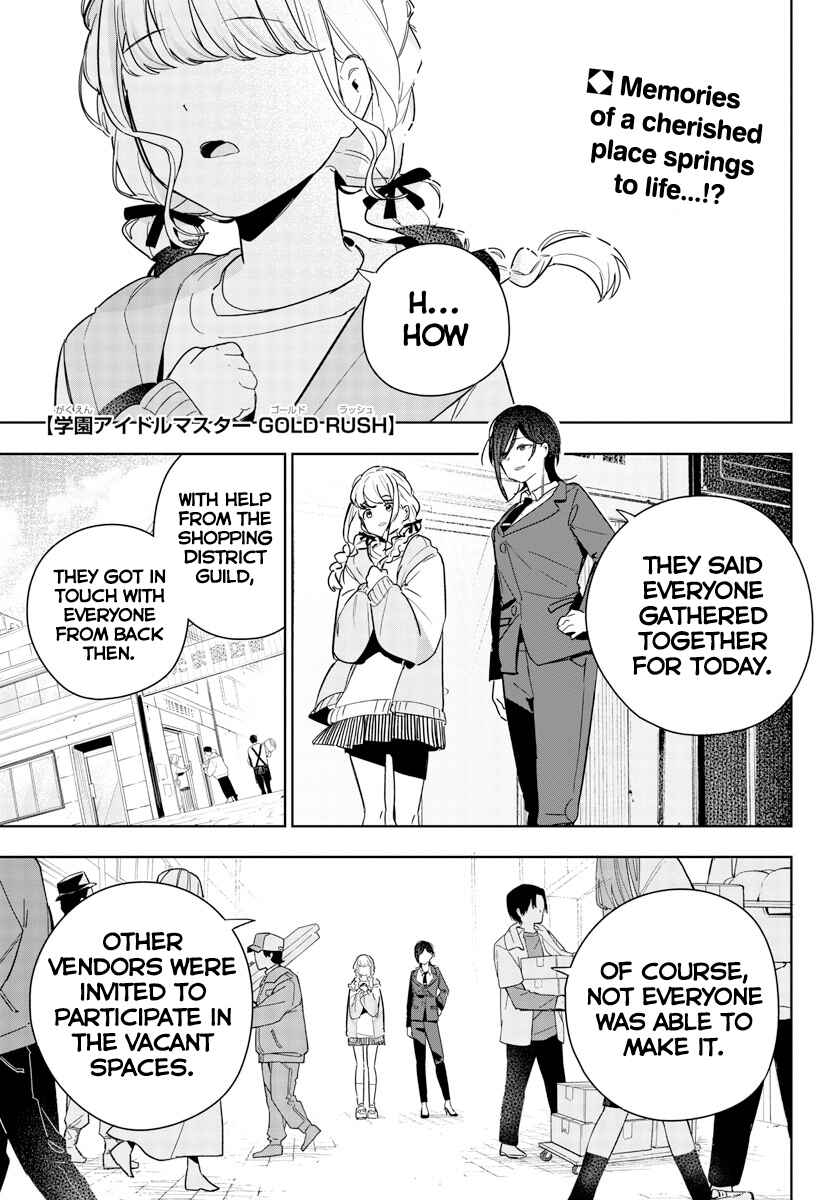 Page 1 Chapter 10 Gakuen Idolm@ster Gold Rush