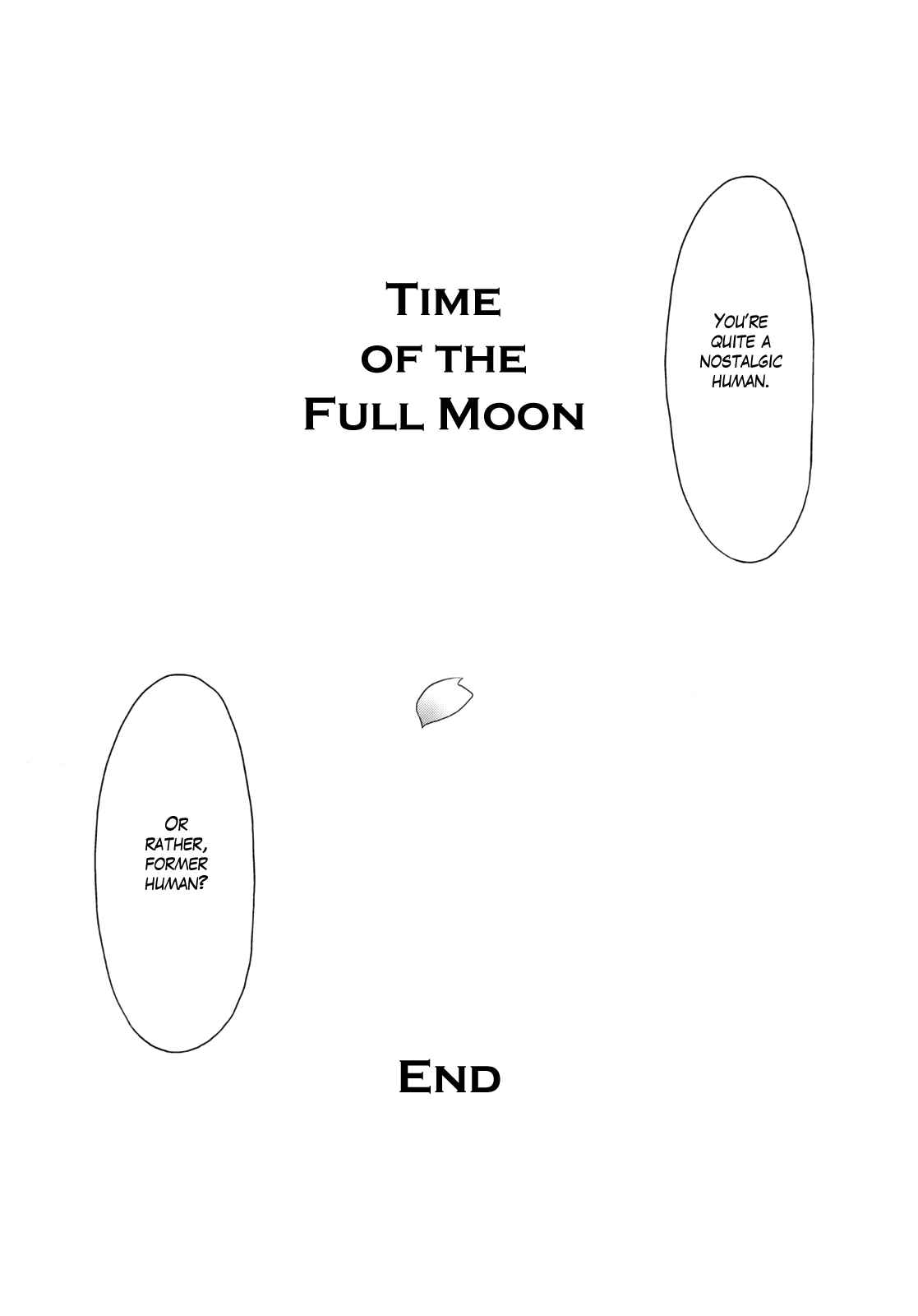 Page 109 Chapter 3 Touhou - Time of the Full Moon (Doujinshi)