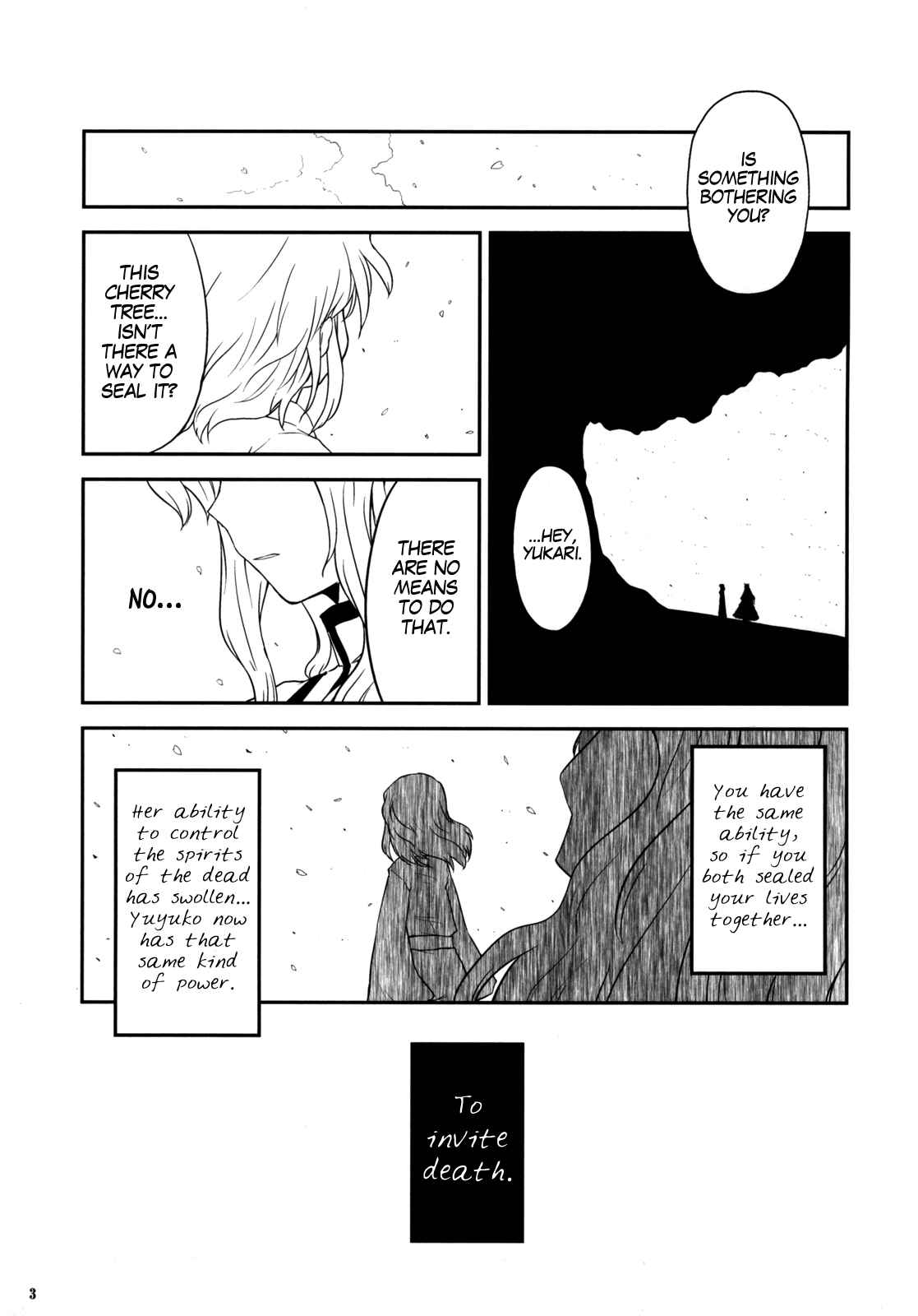 Page 2 Chapter 3 Touhou - Time of the Full Moon (Doujinshi)