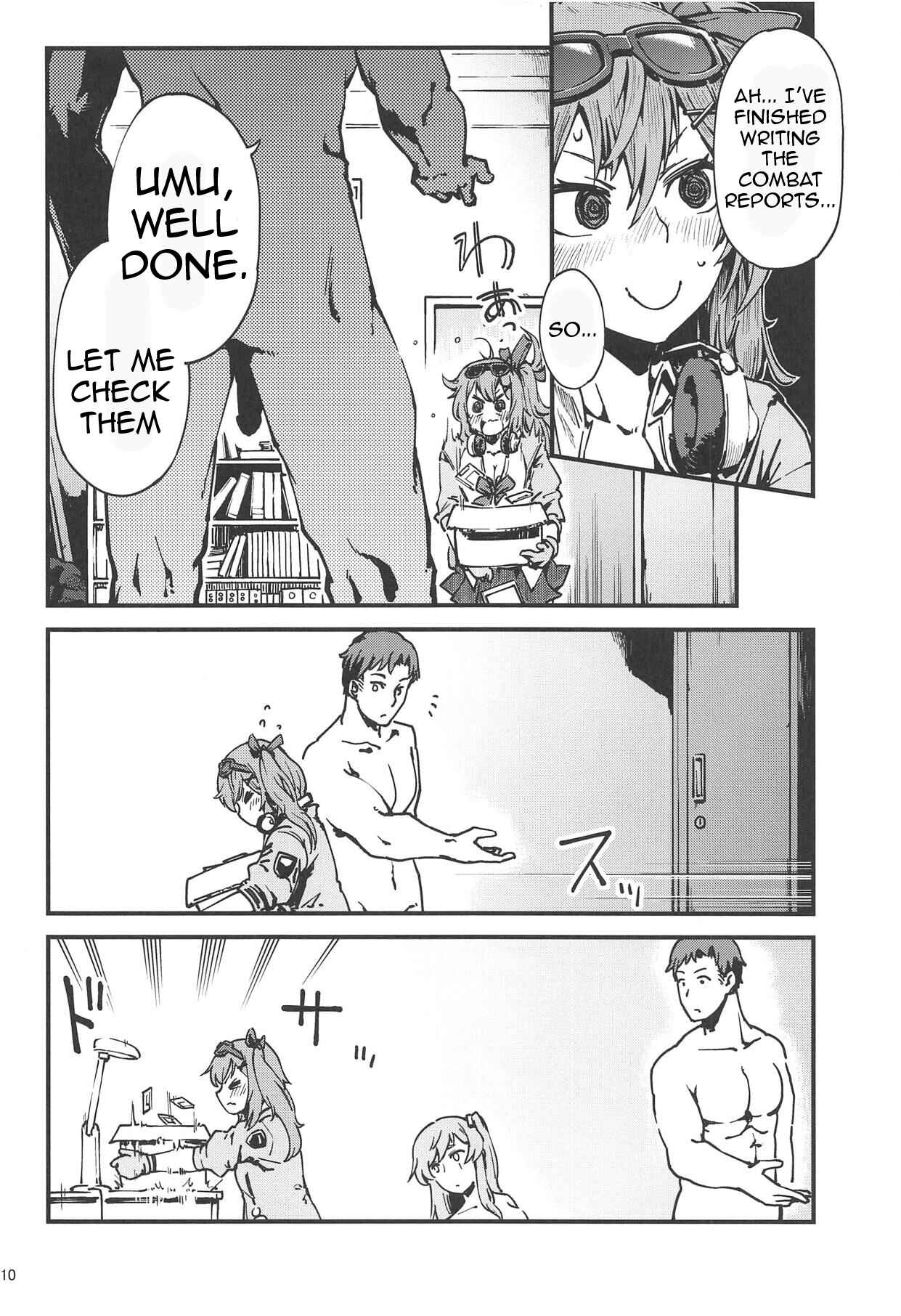 Page 9 Chapter Unknown_e0ca Girls Frontline - A! 45-chan ga Waratteru! (Doujinshi)