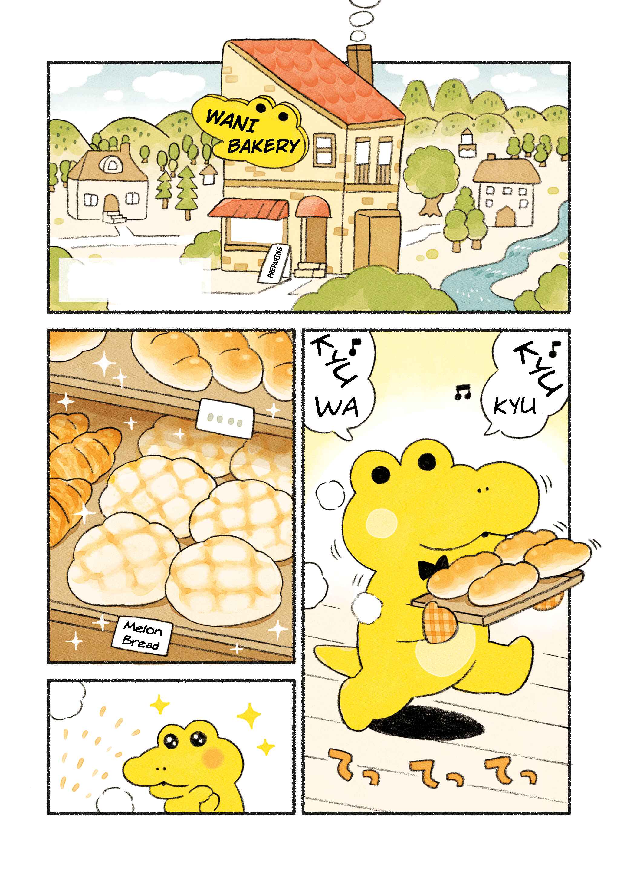 Page 1 Chapter 1 Good Luck, Bread Crocodile!